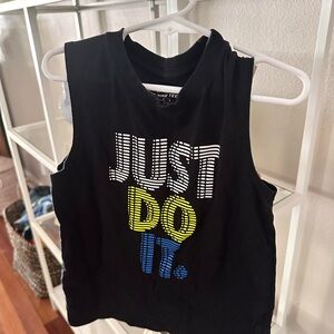 Nike Kids Black Tank Top